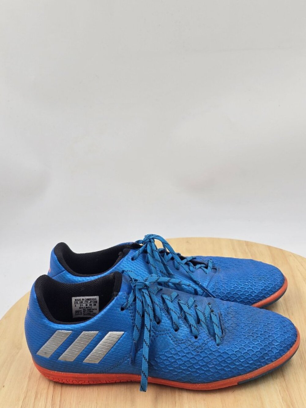Adidas Messi 16.3 Indoor Junior Soccer Shoes S79640 sz 4